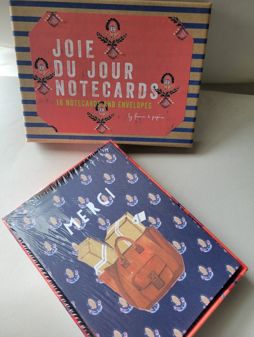 Joie du Jour Notecards 16ct NWT/NIB Cat Seto Art ~ All Occasion Greeting Cards